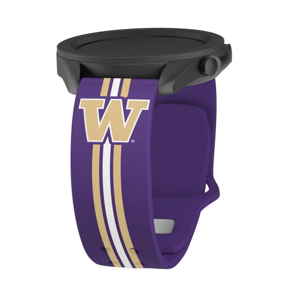 Washington Huskies HD Watchband for Samsung, Garmin, Fossil, and More for Samsung, Garmin, Fossil, and More - Wear with style