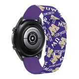 Washington Huskies HD Watchband for Samsung, Garmin, Fossil, and More for Samsung, Garmin, Fossil, and More - Wear with style