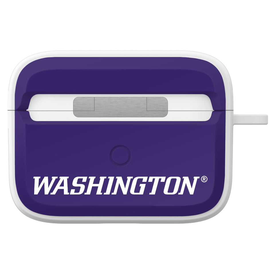 Washington Huskies HDX Apple Airpods Pro 1 & 2 Case Cover - Wear with style