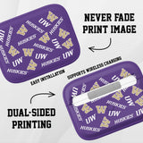 Washington Huskies HDX Apple Airpods Pro 1 & 2 Case Cover - Wear with style