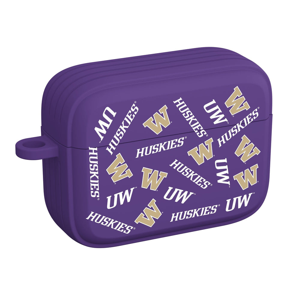 Washington Huskies HDX Apple Airpods Pro 1 & 2 Case Cover - Wear with style