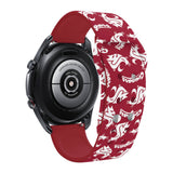 Washington State Cougars HD Watchband for Samsung, Garmin, Fossil, and More for Samsung, Garmin, Fossil, and More - Wear with style