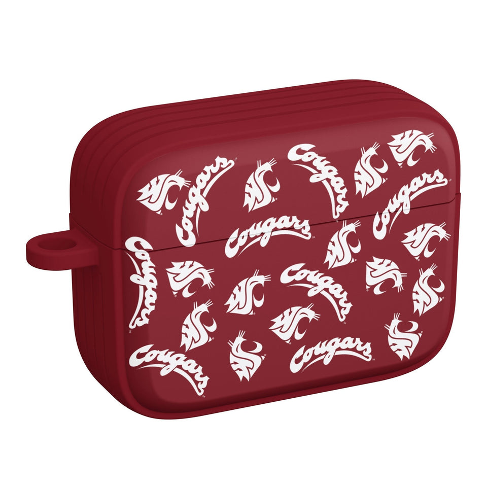 Washington State Cougars HDX Apple Airpods Pro 1 & 2 Case Cover - Wear with style