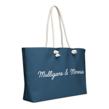 Mulligans & Mimosas Blue Golf Tote Bag