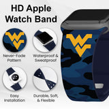 West Virginia Mountaineers HD Apple Watch Band - Wear with style