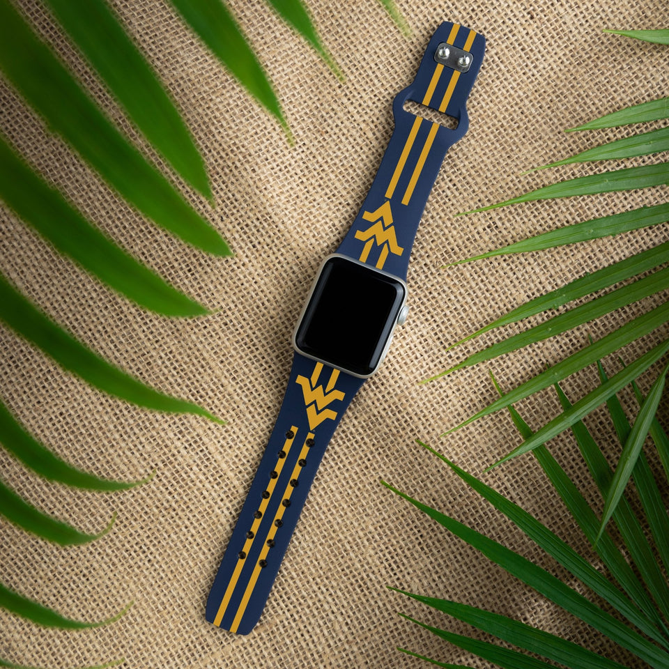 West Virginia Mountaineers HD Apple Watch Band - Wear with style