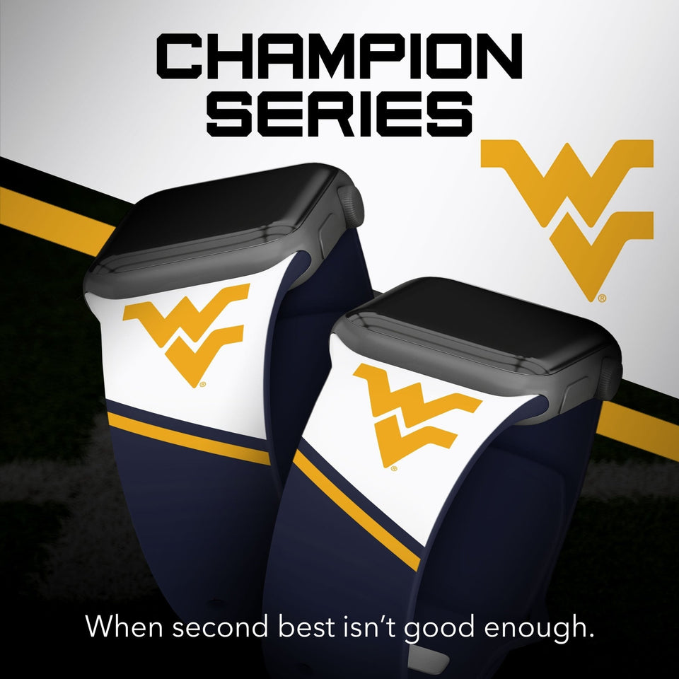 West Virginia Mountaineers HD Apple Watch Band - Wear with style