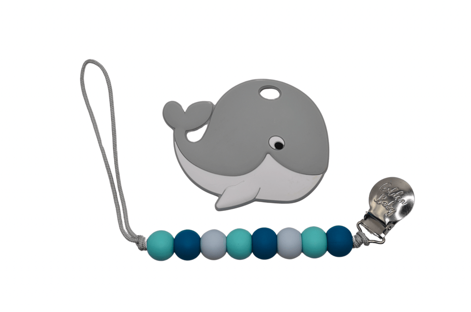 Whale Teether Set - Wear with style