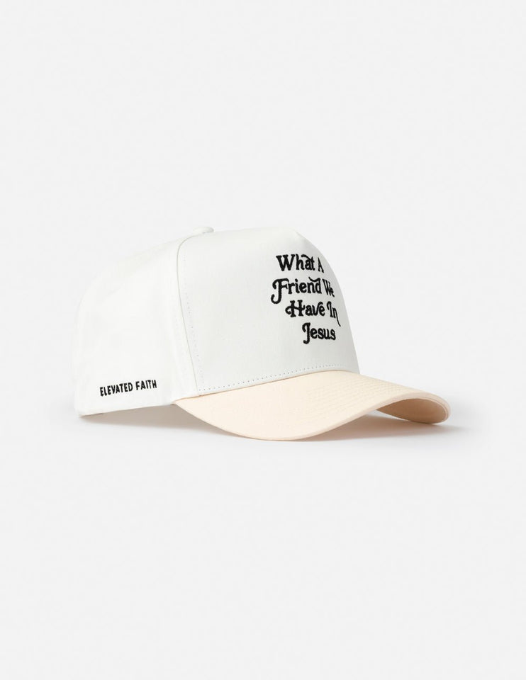 What a Friend in Jesus Trucker Hat - Wear with style