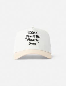 What a Friend in Jesus Trucker Hat - Wear with style