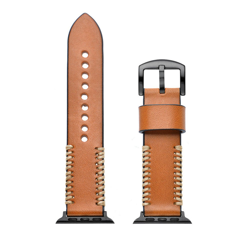 Wilderness Leather Band for Apple Watch - Wear with style