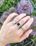 Wildflower Signet Ring - Wear with style