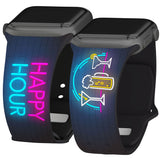 Wine, Beer, & Booze HD Apple Watch Band - Wear with style