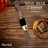 Wine, Beer, & Booze HD Apple Watch Band - Wear with style