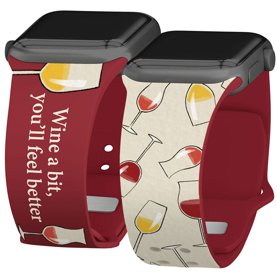Wine, Beer, & Booze HD Apple Watch Band - Wear with style