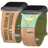 Wine, Beer, & Booze HD Apple Watch Band - Wear with style