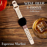 Wine, Beer, & Booze HD Fitbit Versa 3 & Sense 1 Watch Band - Wear with style