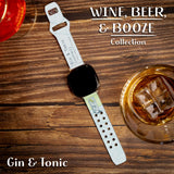 Wine, Beer, & Booze HD Fitbit Versa 3 & Sense 1 Watch Band - Wear with style
