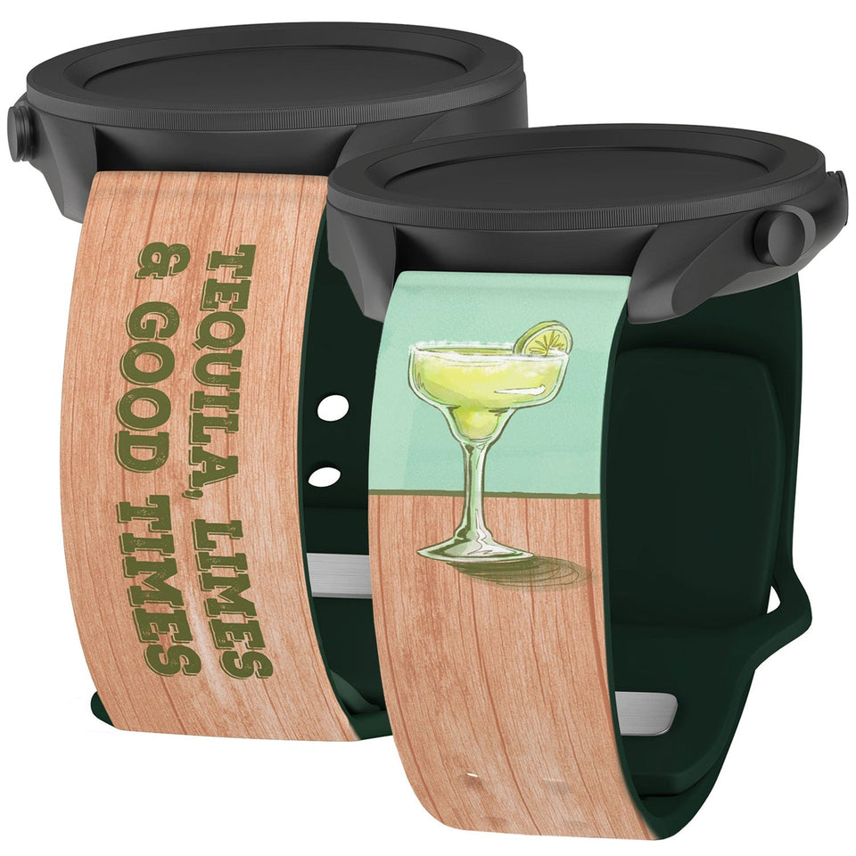 Wine, Beer, & Booze HD Watchband for Samsung, Garmin, Fossil, and More - Wear with style