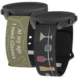 Wine, Beer, & Booze HD Watchband for Samsung, Garmin, Fossil, and More - Wear with style