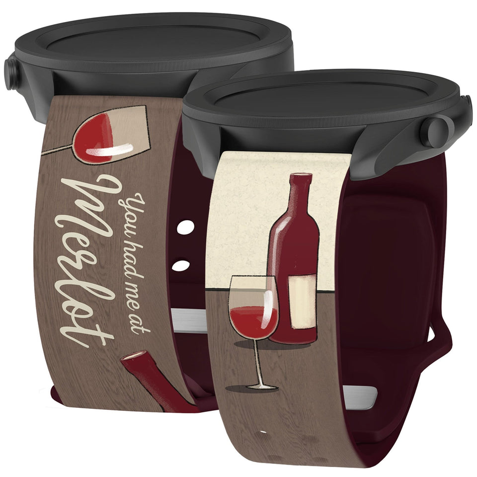 Wine, Beer, & Booze HD Watchband for Samsung, Garmin, Fossil, and More - Wear with style