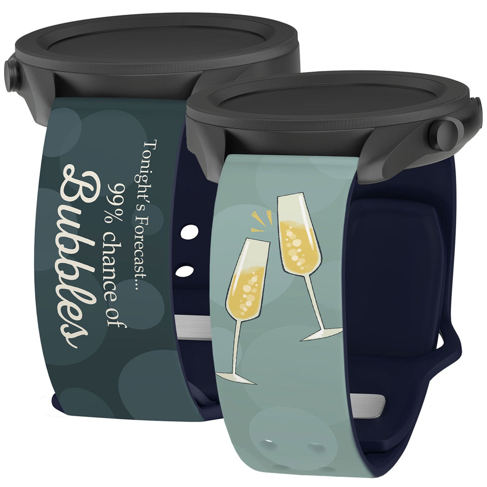 Wine, Beer, & Booze HD Watchband for Samsung, Garmin, Fossil, and More - Wear with style