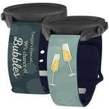 Wine, Beer, & Booze HD Watchband for Samsung, Garmin, Fossil, and More - Wear with style