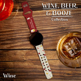 Wine, Beer, & Booze HD Watchband for Samsung, Garmin, Fossil, and More - Wear with style