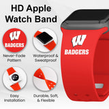 Wisconsin Badgers HD Apple Watch Band - Wear with style