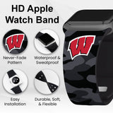 Wisconsin Badgers HD Apple Watch Band - Wear with style