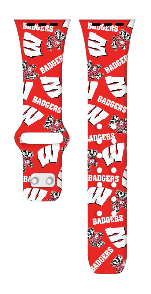 Wisconsin Badgers HD Apple Watch Band - Wear with style