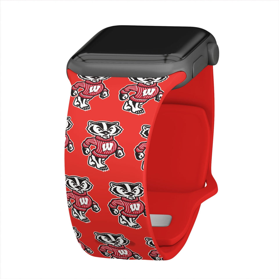 Wisconsin Badgers HD Apple Watch Band - Wear with style
