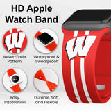 Wisconsin Badgers HD Apple Watch Band - Wear with style