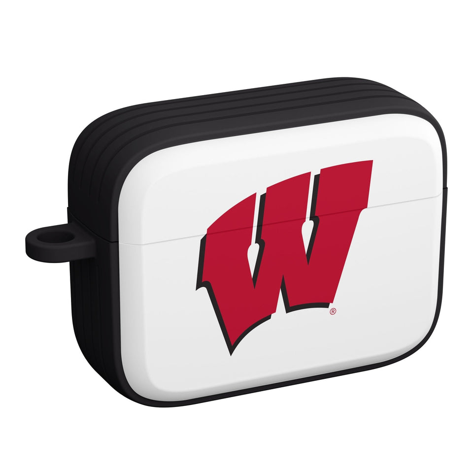 Wisconsin Badgers HDX Apple Airpods Pro 1 & 2 Case Cover - Wear with style