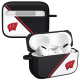 Wisconsin Badgers HDX Champion Series Apple AirPods Pro 1 & 2 Case Cover - Wear with style