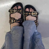 Women's designer Chic Flat Sandals - Wear with style