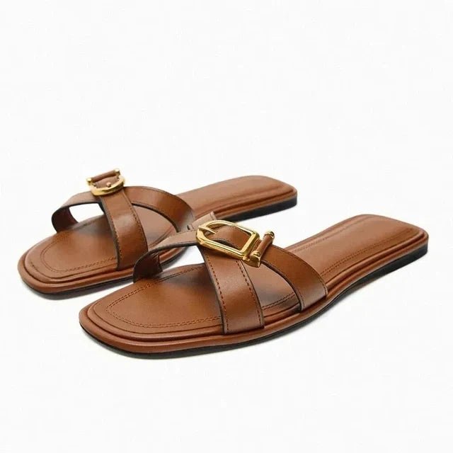 Women's designer Chic Flat Sandals - Wear with style