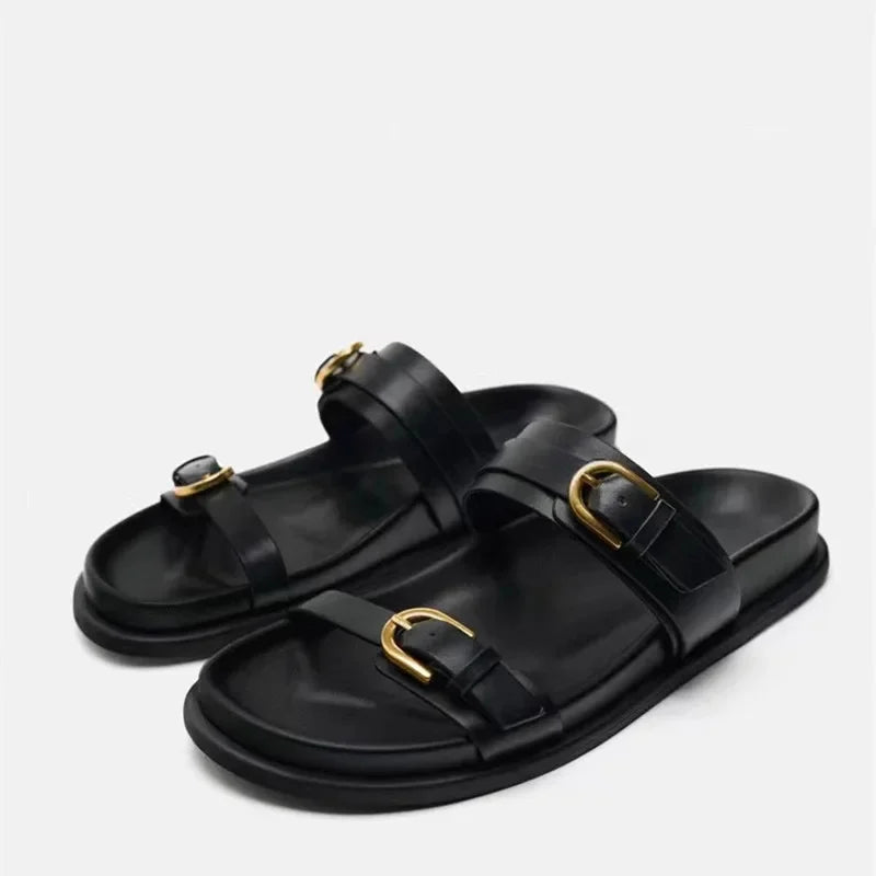 Women's designer Chic Flat Sandals - Wear with style