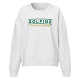Golfing Is My Love Language Women's Sweatshirt