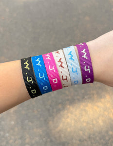 WWJD Cyber Bracelet Pack - Wear with style