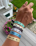 WWJD Surf Bracelet Pack - Wear with style