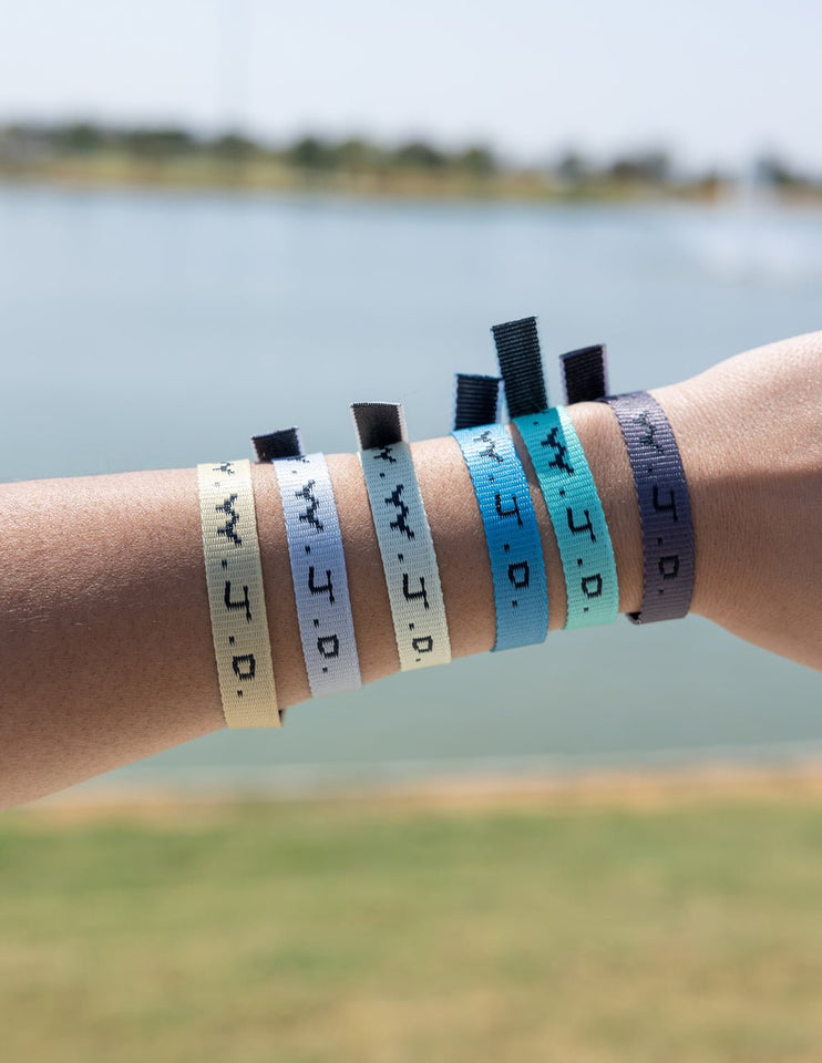 WWJD Surf Bracelet Pack - Wear with style