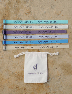 WWJD Surf Bracelet Pack - Wear with style