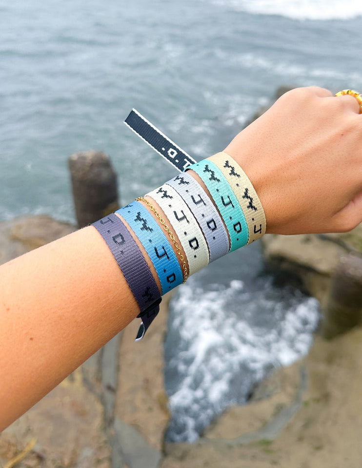 WWJD Surf Bracelet Pack - Wear with style