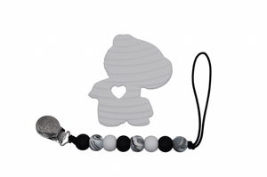 Zebra Teether Set - Wear with style