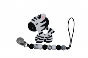 Zebra Teether Set - Wear with style