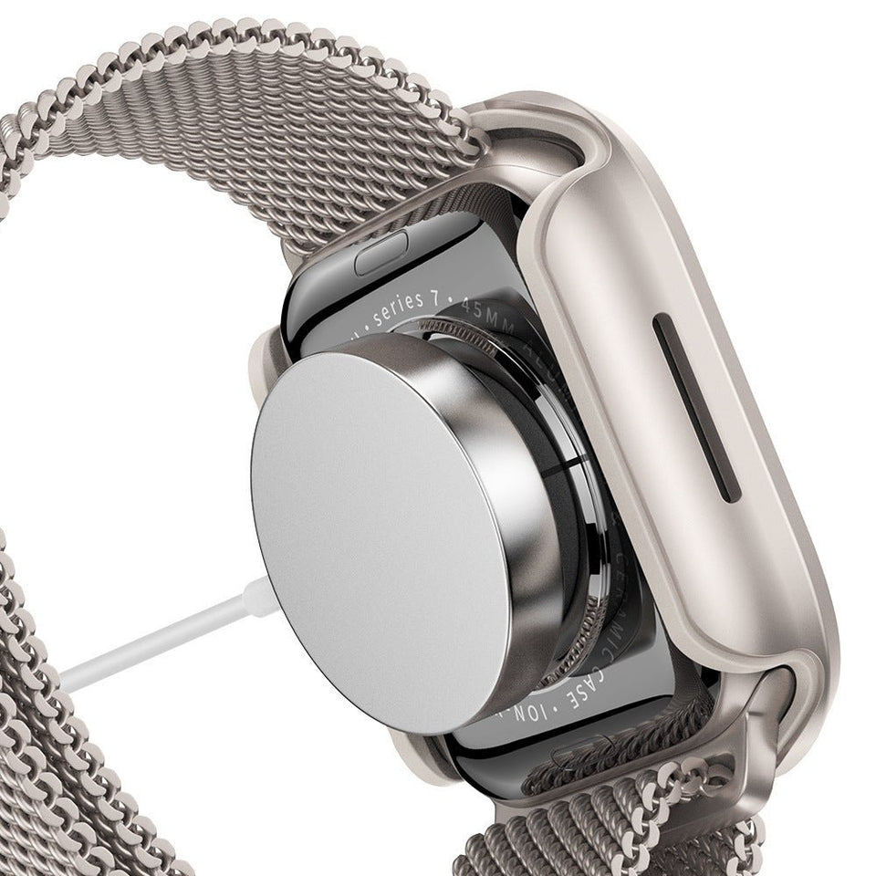 Zinc Alloy Streamline Case For Apple Watch - Wear with style