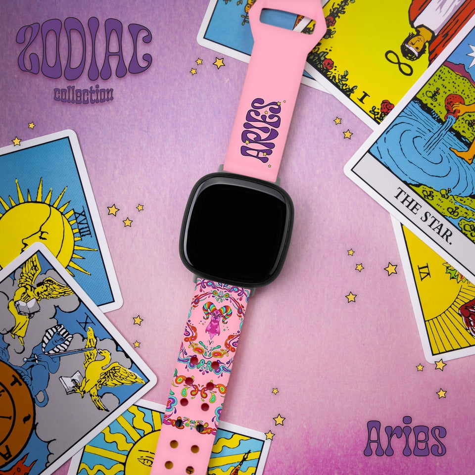Zodiac Collection HD Fitbit Versa 3 & Sense 1 Watch Band - Wear with style