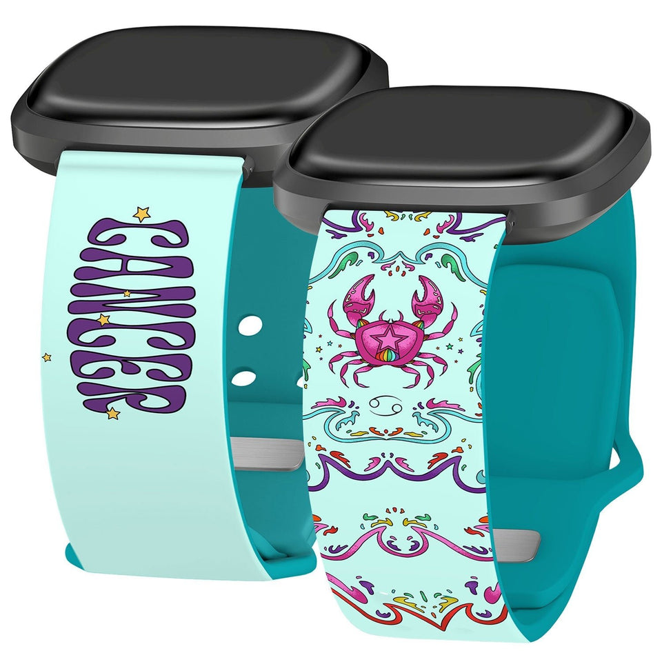 Zodiac Collection HD Fitbit Versa 3 & Sense 1 Watch Band - Wear with style