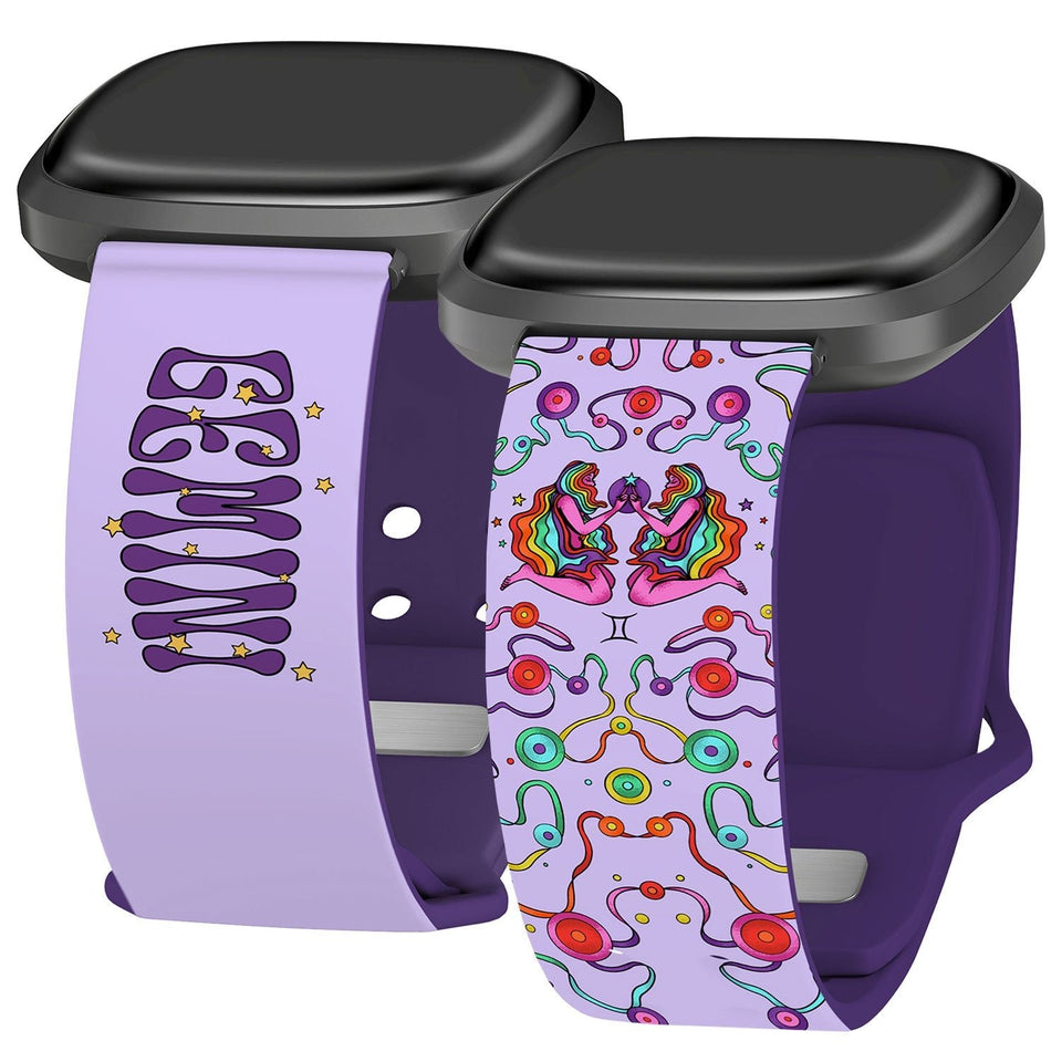 Zodiac Collection HD Fitbit Versa 3 & Sense 1 Watch Band - Wear with style